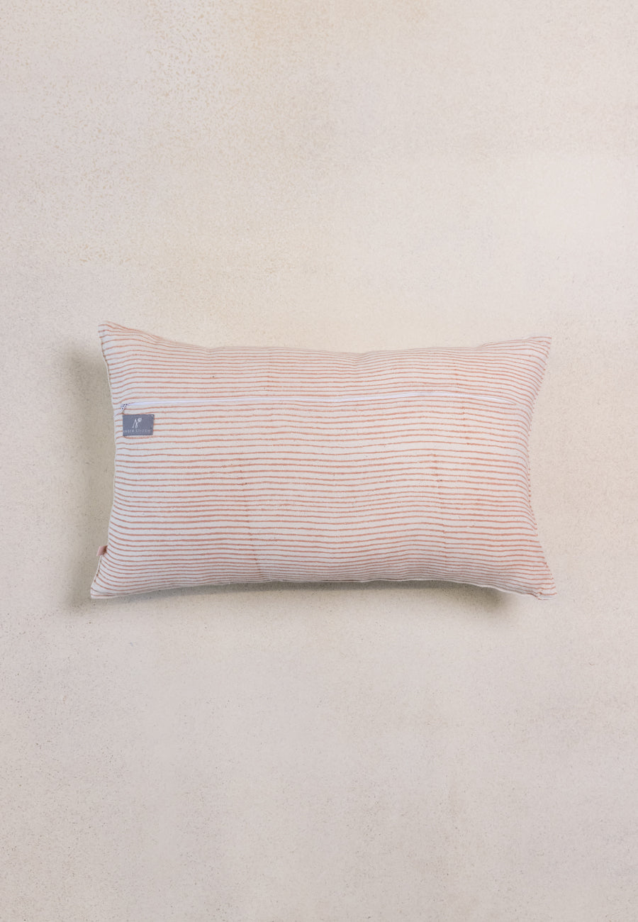 Block Rose Beauty Cushions in Beige