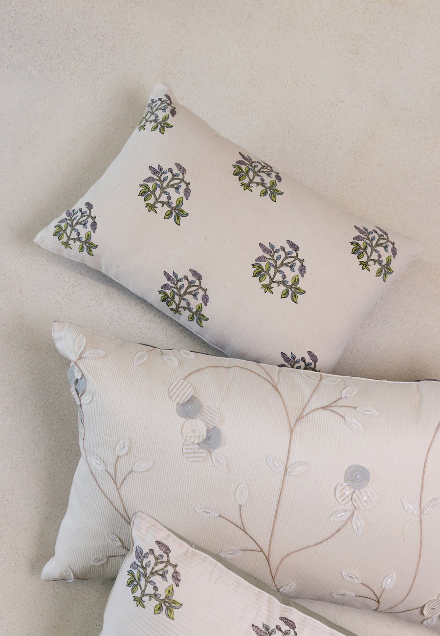 Block Lavender Love Cushions