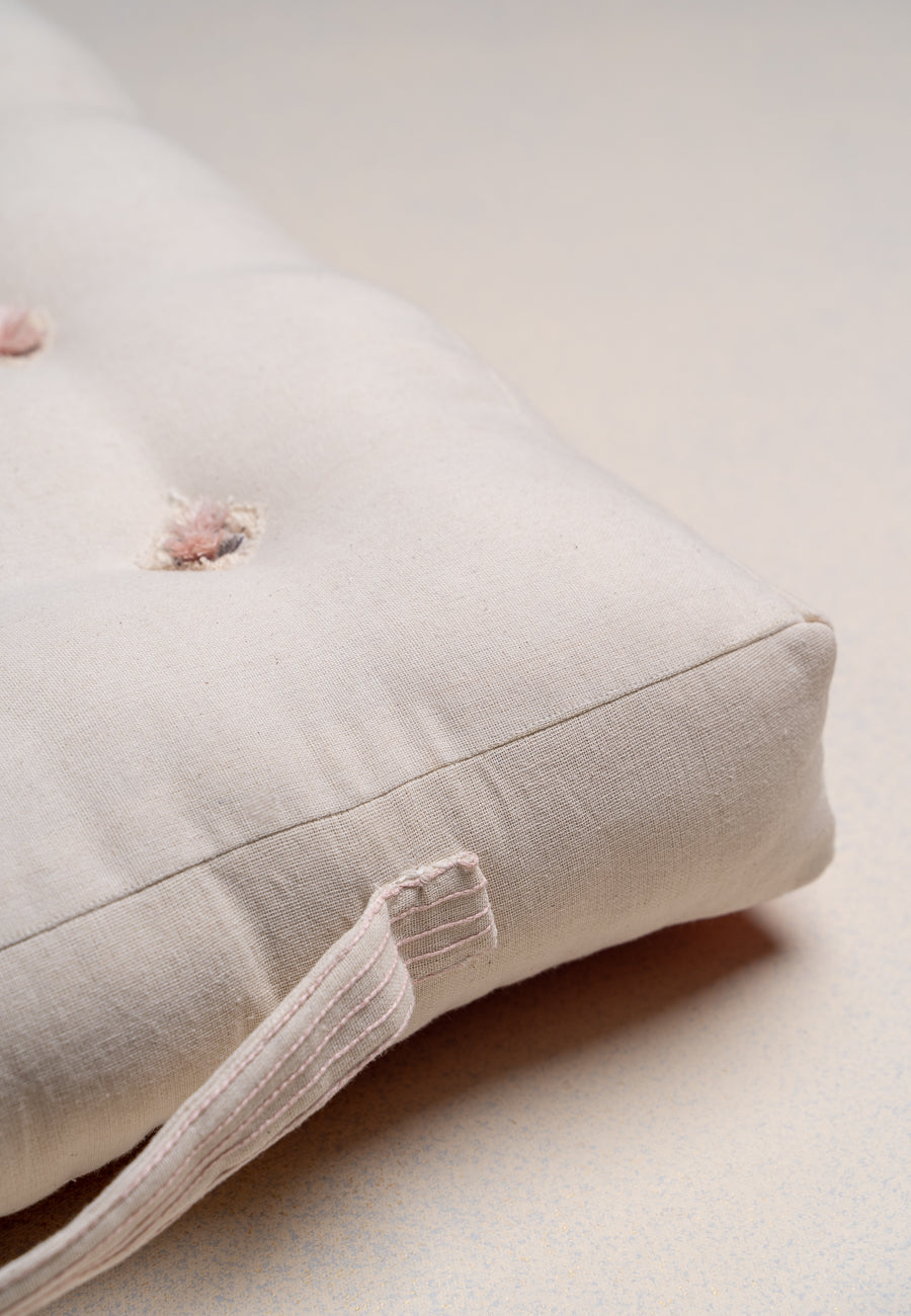 Square Serenade Floor Cushion Cover