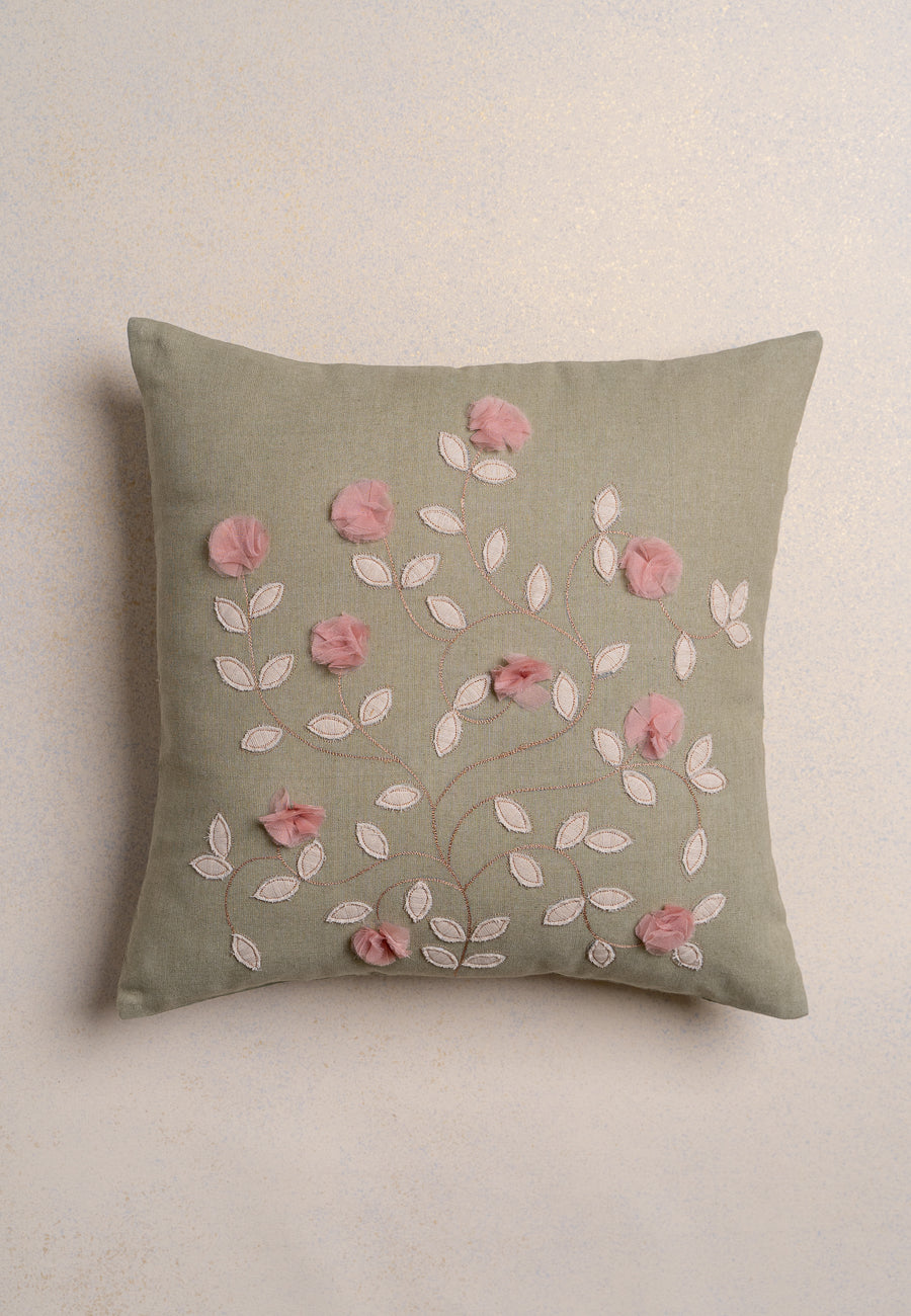 A Run of Roses Cushion Cover