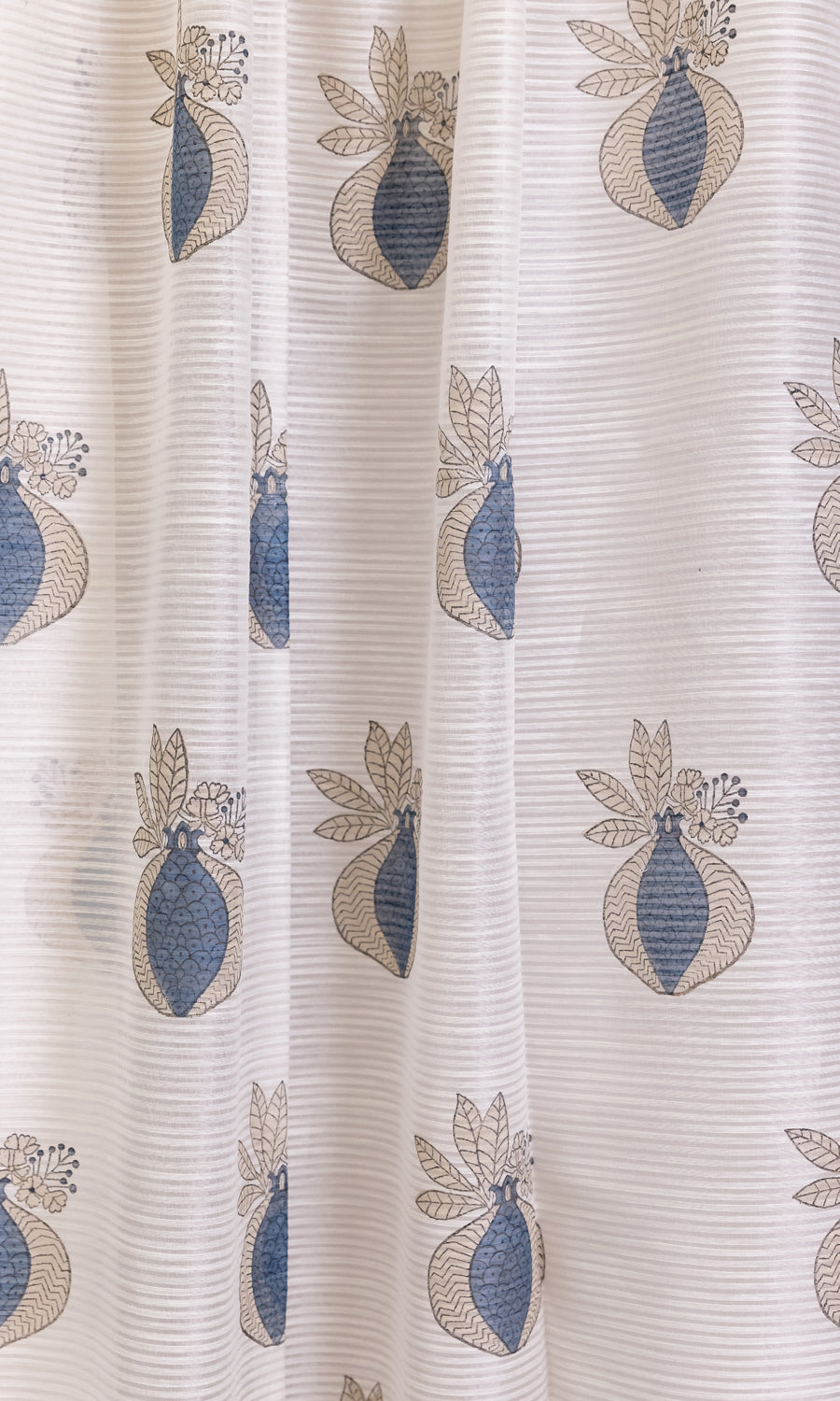 Block Pretty Pom Curtains