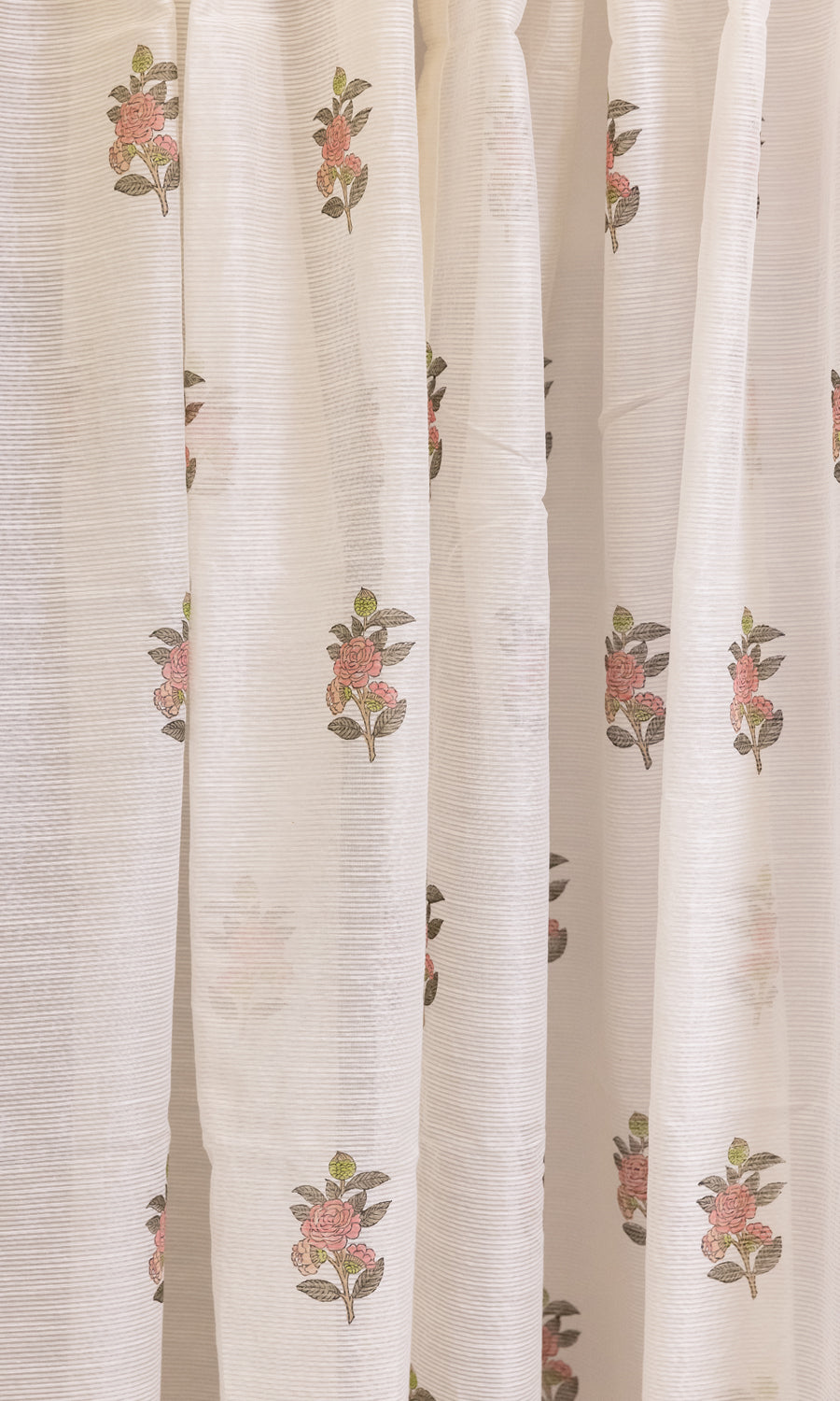 Block Rose Beauty Curtains