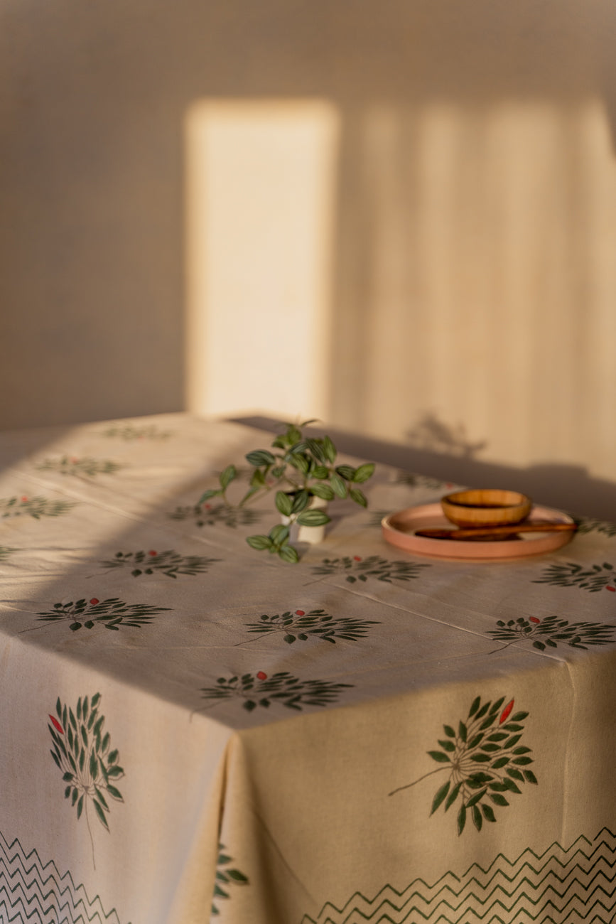 Gulmohar Table Cloth