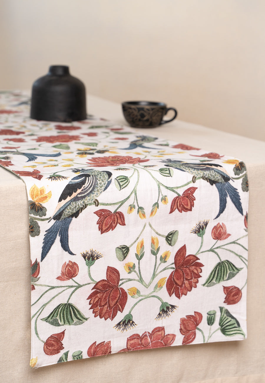 Indigo Paradiso Table Runner