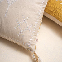 June Embroidered Cushion