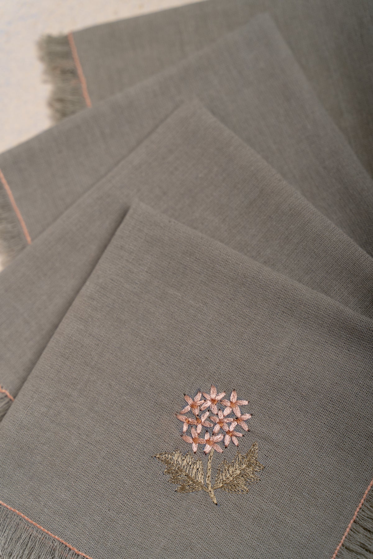 A Dandy Life Napkin in Sea Green