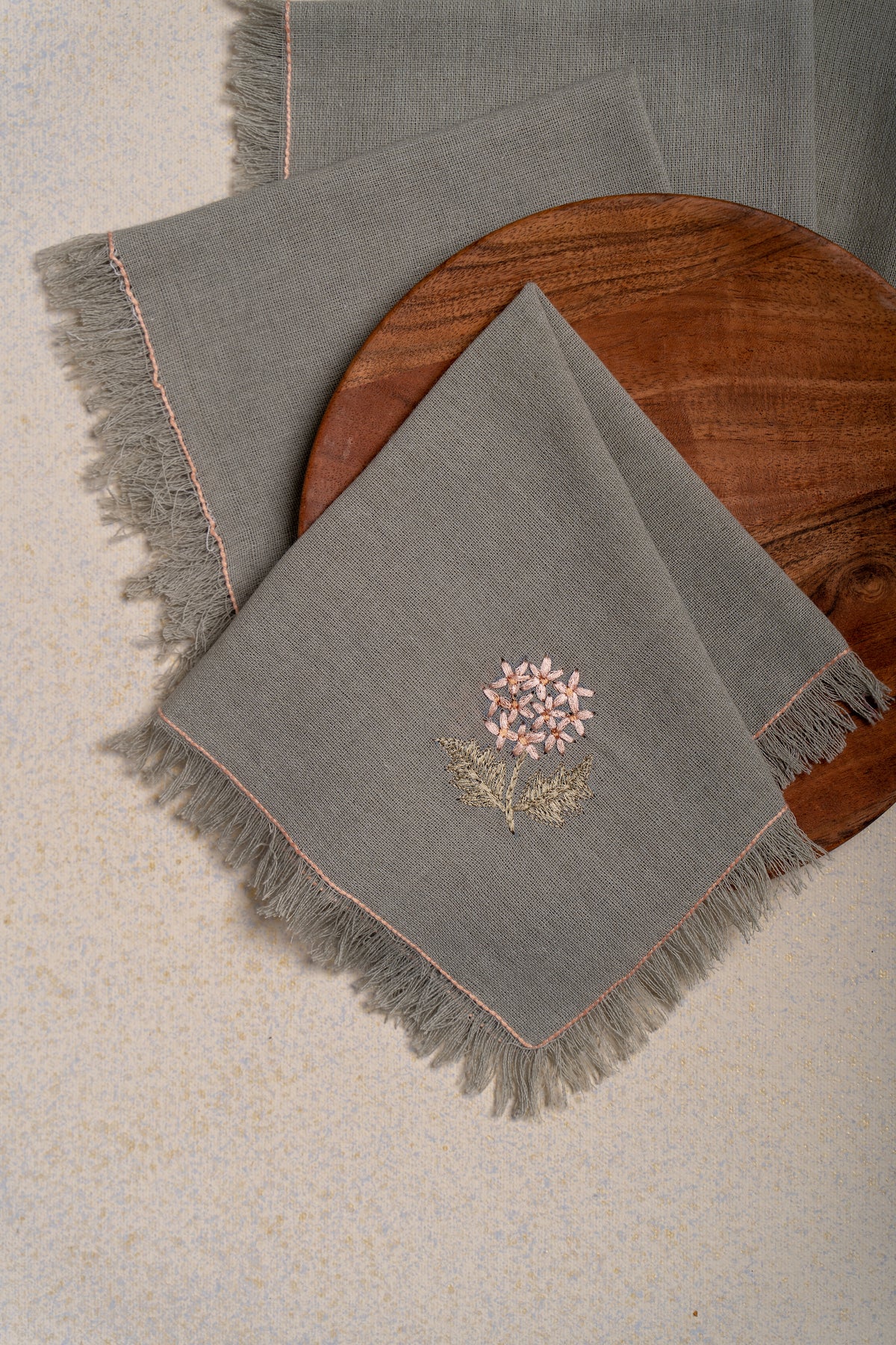 A Dandy Life Napkin in Sea Green