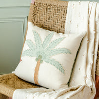 The Calm Palm Cushion
