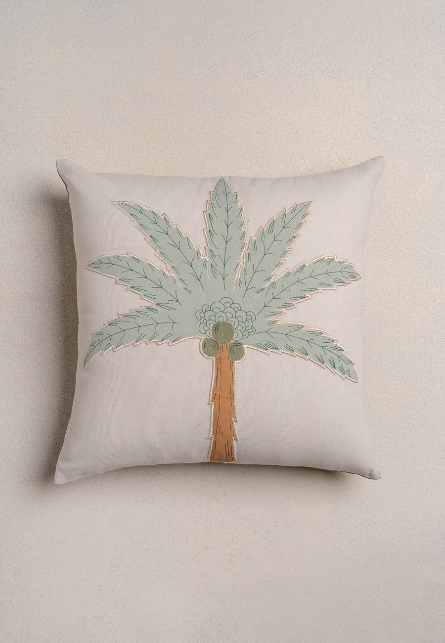 The Calm Palm Cushion