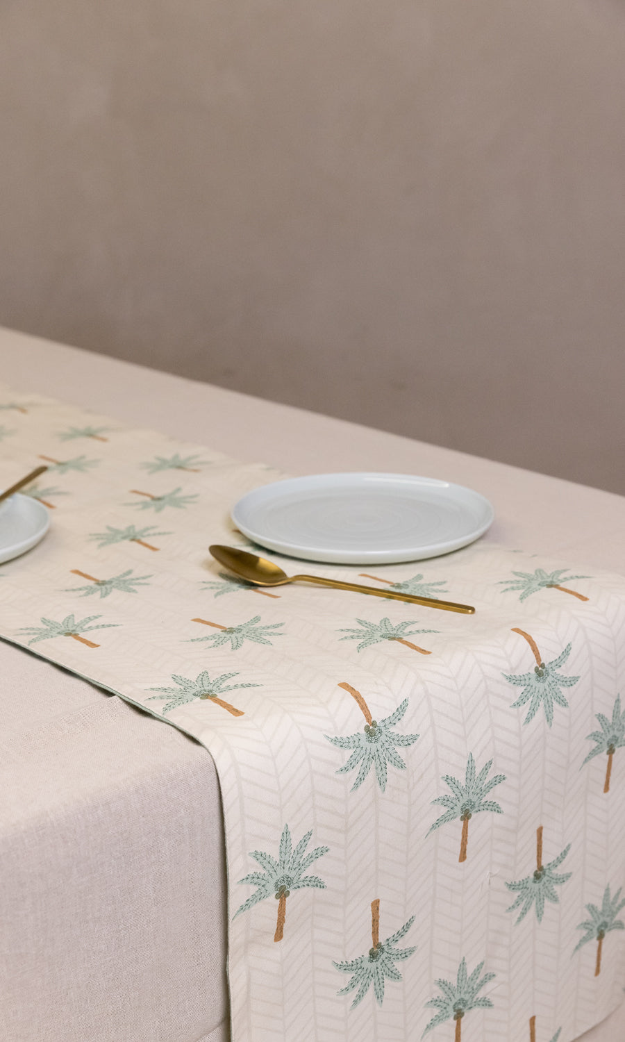 The Calm Palm Table Runner